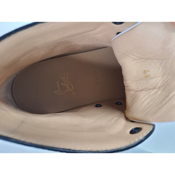 CHRISTIAN LOUBOUTIN Lou Spikes BENGAL Trainers Sneakers - 44 / 11 - Picture 6 of 11